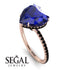 Heart Shape Sapphire Ring - Noelle No. 44